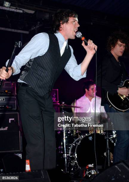 Photo of The Killers @ Hammersmith Palais - 13/02/04, The Killers live at NME Carling show at Hammersmith Palais - 13/02/04