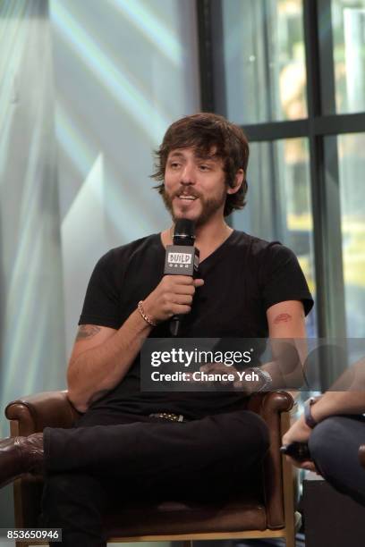 Chris Janson attends Build series to discuss his new album "Everybody" at Build Studio on September 25, 2017 in New York City.