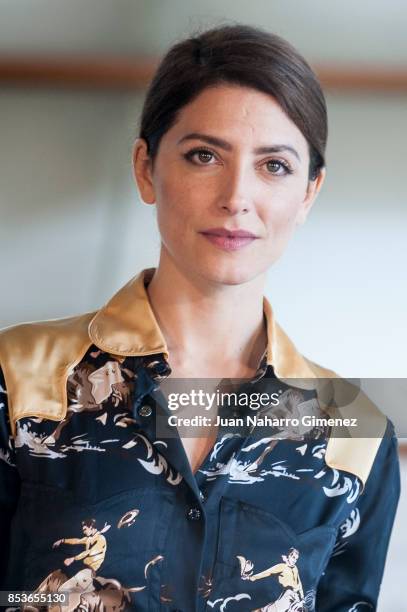 Barbara Lennie attends 'Una Especie de Familia' photocall during 65th San Sebastian Film Festival on September 25, 2017 in San Sebastian, Spain.