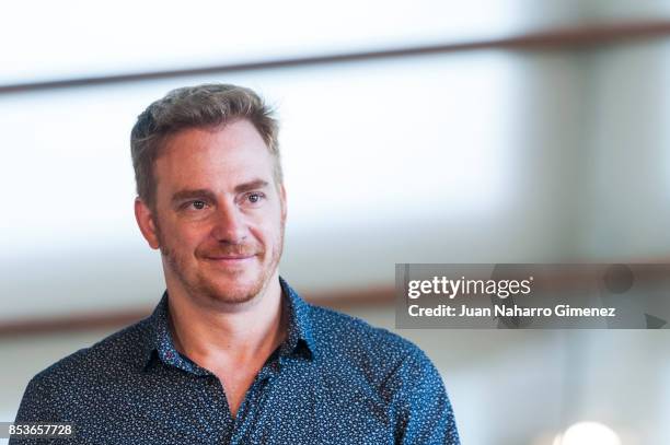 Claudio Tolcachir attends 'Una Especie de Familia' photocall during 65th San Sebastian Film Festival on September 25, 2017 in San Sebastian, Spain.