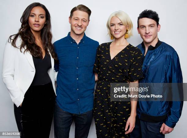 Jessica Lucas, Ben McKenzie, Erin Richards and Robin Lord Taylor of FOX's 'Gotham' pose for a portrait at the Tribeca TV festival at Cinepolis...