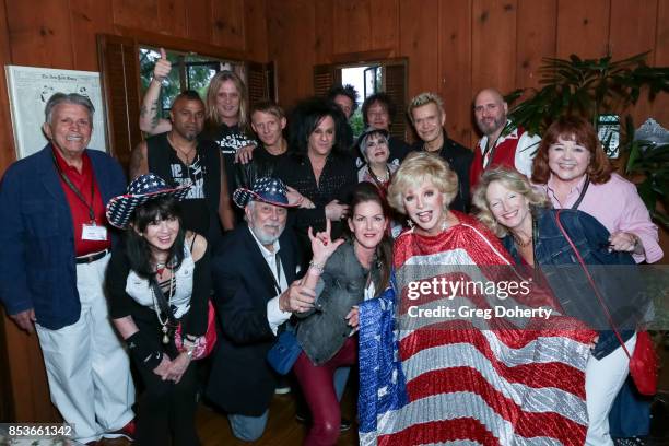 The Thalians Board Members, including Dr. Irwin Lehrhoff, Barbara Cohen-Wolfe, Larry Wolfe, Kira Reed Lorsch, Stephanie J. Hibler, Ruta Lee, Frank...