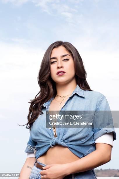 Lauren Jauregui of the band Fifth Harmony is photographed for Los Angeles Times on August 1, 2017 in Los Angeles, California. PUBLISHED IMAGE. CREDIT...