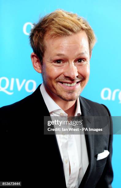 Adam Rickitt arriving at the Arqiva Commercial Radio Awards at the Westminster Bridge Park Plaza Hotel, London.