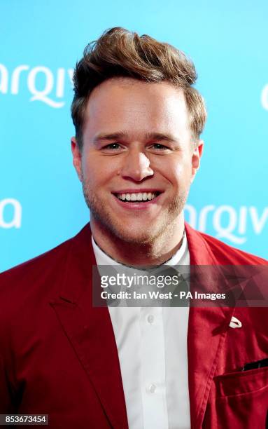 Olly Murs arriving at the Arqiva Commercial Radio Awards at the Westminster Bridge Park Plaza Hotel, London. PRESS ASSOCIATION Photo. Picture date:...