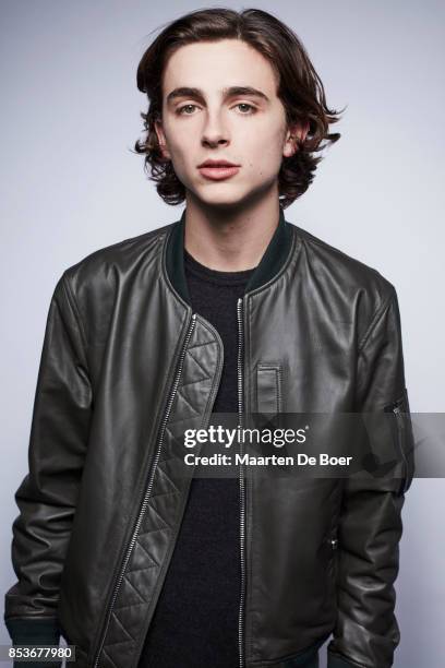 Actor Timothée Chalamet from the film 'Call Me By Your Name' poses for a portrait during the 2017 Toronto International Film Festival at...