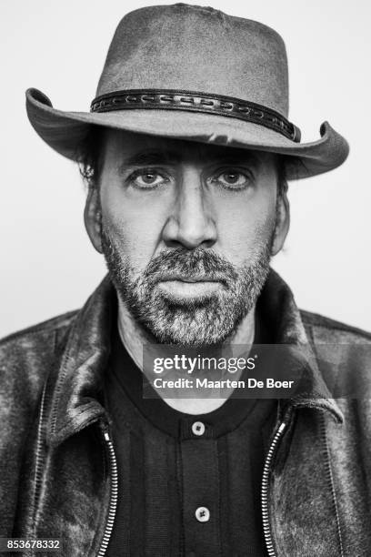 Nicolas Cage from the film 'Mom and Dad' poses for a portrait during the 2017 Toronto International Film Festival at Intercontinental Hotel on...