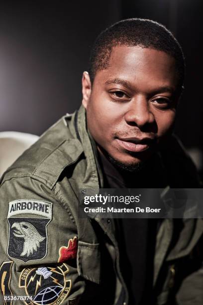 Jason Mitchell from the film 'Mudbound' poses for a portrait during the 2017 Toronto International Film Festival at Intercontinental Hotel on...