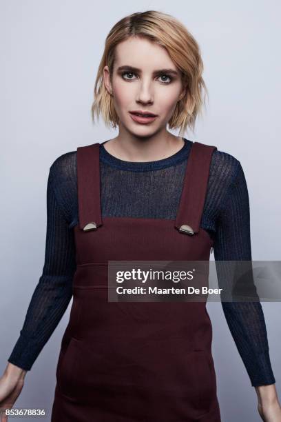 Emma Roberts from the film 'Who We Are Now' poses for a portrait during the 2017 Toronto International Film Festival at Intercontinental Hotel on...