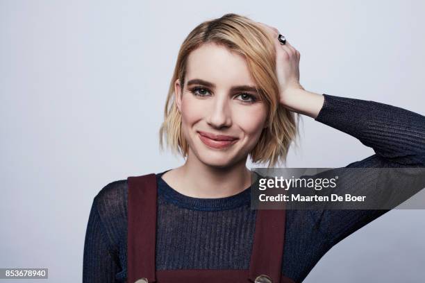 Emma Roberts from the film 'Who We Are Now' poses for a portrait during the 2017 Toronto International Film Festival at Intercontinental Hotel on...