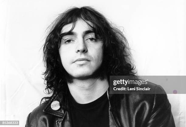 Bassist Michael Davis of The group MC5 poses for a portrait in 1969 in Detroit, Michigan.