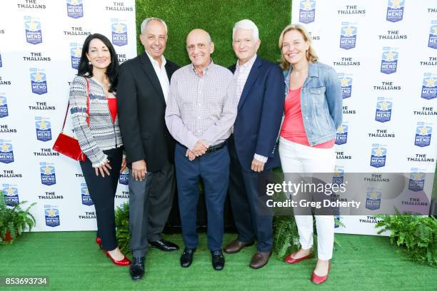 Johnese Spisso, John Masiano, Operation Mend Founder, Ron Katz, Chancellor of the University of California, Los Angeles, Gene Block and Dr. Kelsey...