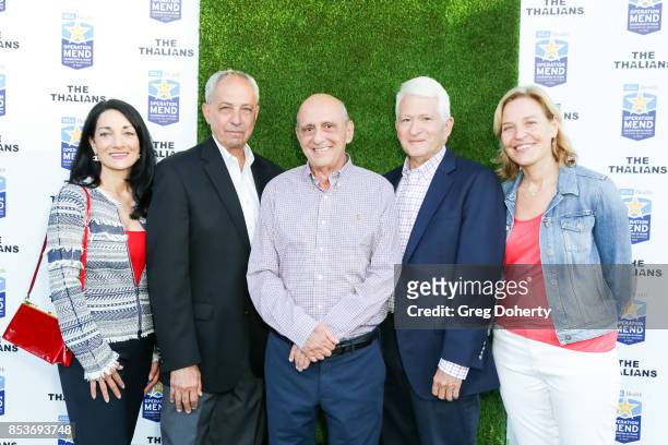 Johnese Spisso, John Masiano, Operation Mend Founder, Ron Katz, Chancellor of the University of California, Los Angeles, Gene Block and Dr. Kelsey...