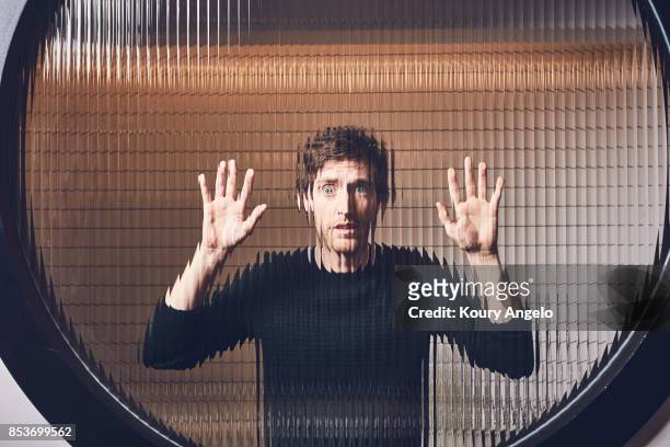 Actor Thomas Middleditch is photographed for Flood Magazine on February 15, 2017 in Los Angeles, California. COVER IMAGE