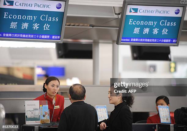 Cathay Pacific Airlines Web Check In www.gettyimages.ie