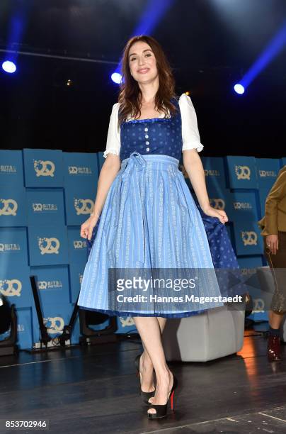 Actress Carice van Houten during the 'Bits & Pretzels Founders Festival' at ICM Munich on September 25, 2017 in Munich, Germany.