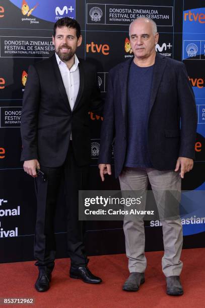 Productor Greg Tselentis attend 'Love Me Not' photocall during 65th San Sebastian Film Festival on September 25, 2017 in San Sebastian, Spain.