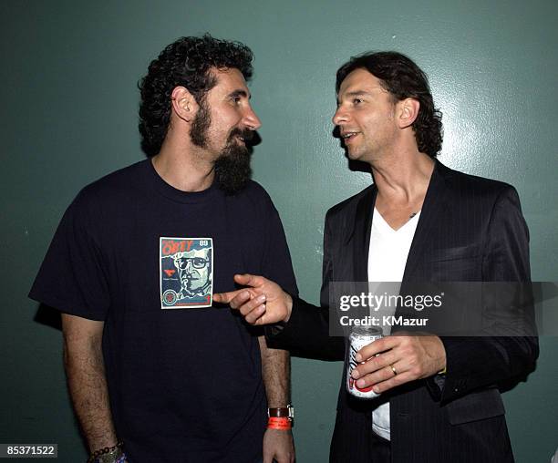 Serj Tankian of System of a Down and Dave Gahan of Depeche Mode