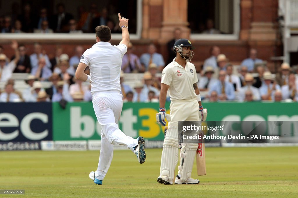 Cricket - Investec Test Series - Second Test - England v India - Day One - Lord's