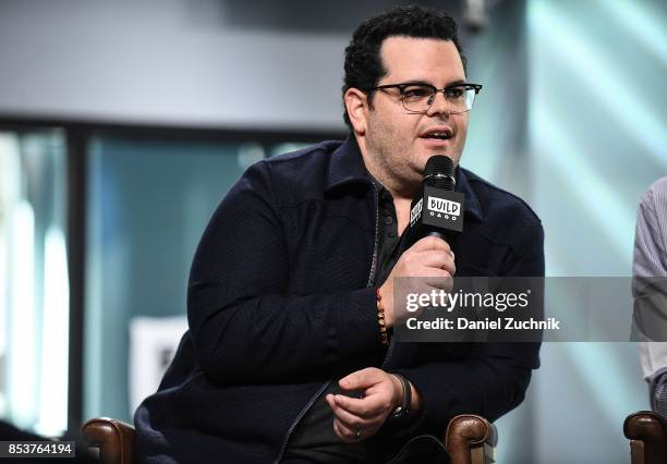 Josh Gad attends the Build Series to discuss the new movie 'Marshall' at Build Studio on September 25, 2017 in New York City.