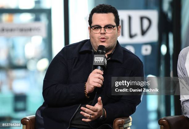 Josh Gad attends the Build Series to discuss the new movie 'Marshall' at Build Studio on September 25, 2017 in New York City.