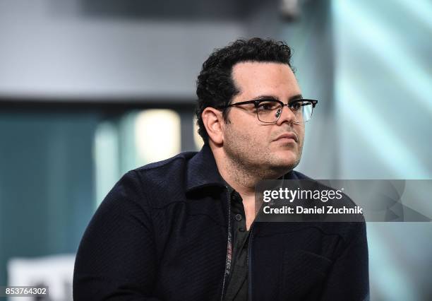 Josh Gad attends the Build Series to discuss the new movie 'Marshall' at Build Studio on September 25, 2017 in New York City.