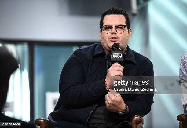 Josh Gad attends the Build Series to discuss the new movie 'Marshall' at Build Studio on September 25, 2017 in New York City.