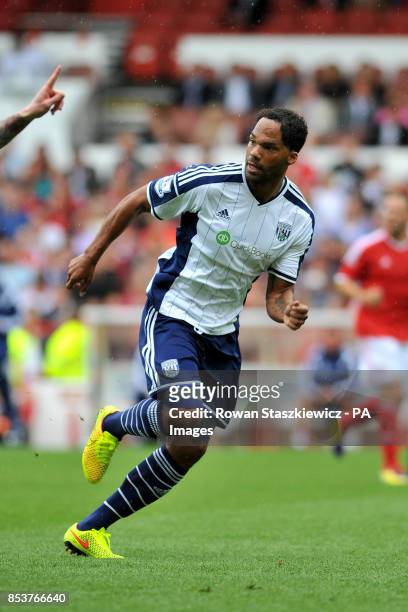 West Brom's Joleon Lescott during the Pre-Season friendly at The City Ground, Nottingham. PRESS ASSOCIATION Photo. Picture date: Saturday August 2,...