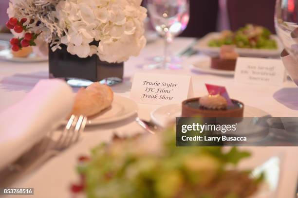 View of the WICT Leadership Conference Touchstones Luncheon at Marriott Marquis Times Square on September 25, 2017 in New York City.