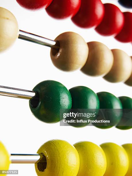 multi-colored abacus - abacus old stock pictures, royalty-free photos & images