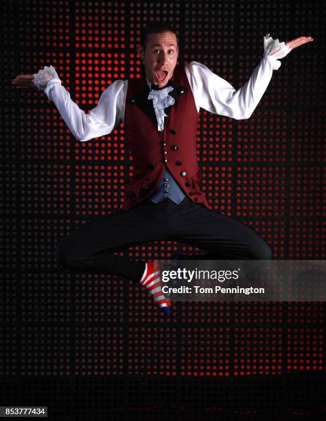 Figure skater Jason Brown poses for a portrait during the Team USA Media Summit ahead of the PyeongChang 2018 Olympic Winter Games on September 25,...