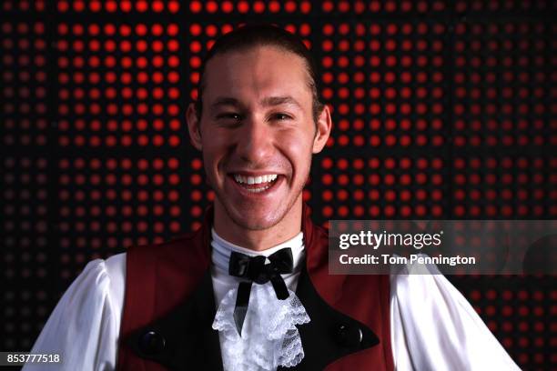 Figure skater Jason Brown poses for a portrait during the Team USA Media Summit ahead of the PyeongChang 2018 Olympic Winter Games on September 25,...