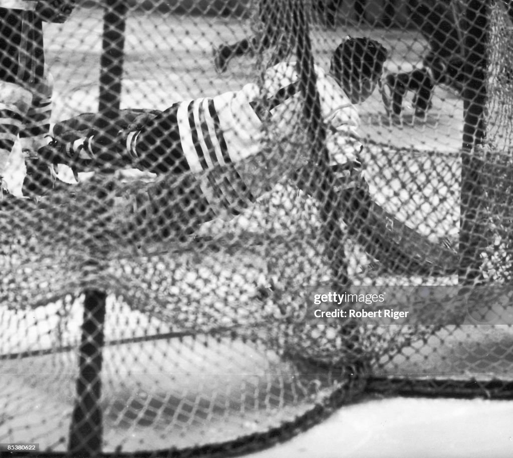 Glenn Hall On The Ice