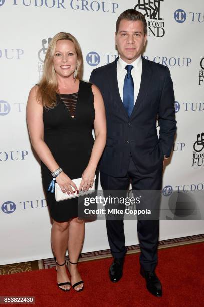 Kelly Murro and Tom Murro attend the 32nd Annual Great Sports Legends Dinner To Benefit The Miami Project/Buoniconti Fund To Cure Paralysis at New...