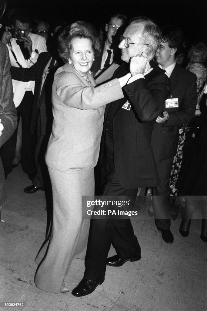 Politics - Tory Party Conference - PM Margaret Thatcher - Refurbished Grand Hotel - Brighton