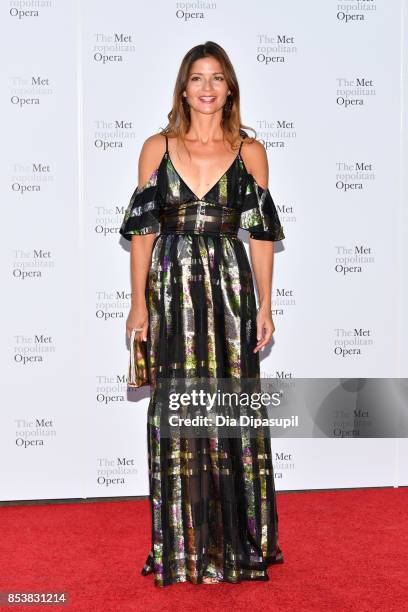 Jill Hennessy attends the 2017 Metropolitan Opera Opening Night at The Metropolitan Opera House on September 25, 2017 in New York City.