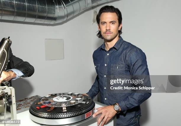 Milo Ventimiglia attends TIMEX & Milo Ventimiglia Present We Are TIMEX Fall 2017 Collection Review on September 25, 2017 in New York City.