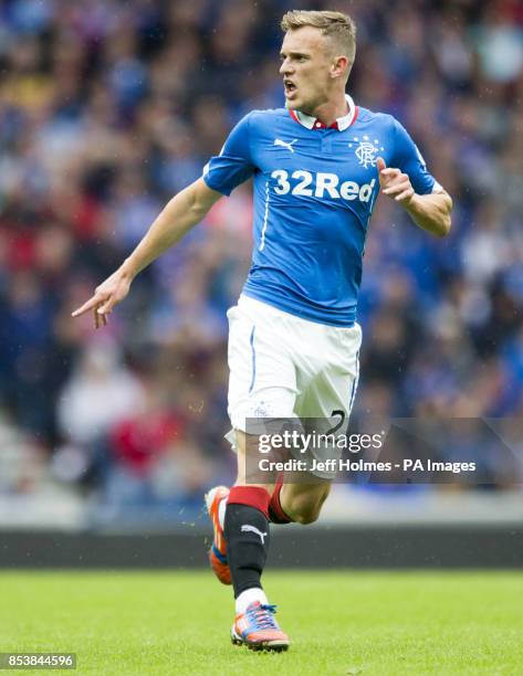 Rangers Dean Shiels during the Scottish Championship match at Ibrox, Glasgow.