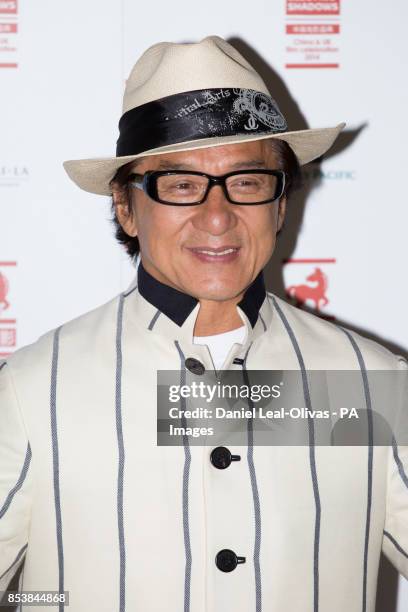 Jackie Chan greets the press at BFI Southbank for a special screening of his film Chinese Zodiac and career Q&A as part of the BFI's A Century of...