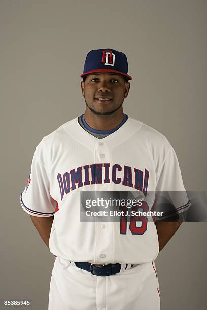Aybar_Willy of team Dominican Republic poses during a 2009 World Baseball Classic Photo Day on Monday, March 2, 2009 in Jupiter, Florida.