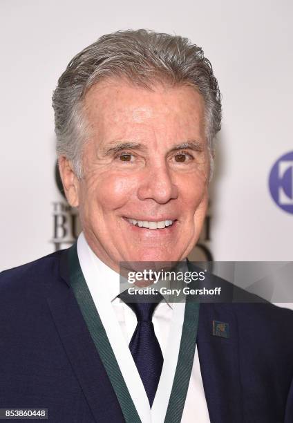 Event honoree, TV personality and victim rights activist John Walsh attends the 32nd Annual Great Sports Legends dinner at New York Hilton Midtown on...