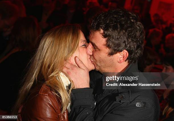 Hans Sigl and Susanne Sigl attend the NdF After Work Party at the 8Seasons Club on March 11, 2009 in Munich, Germany.