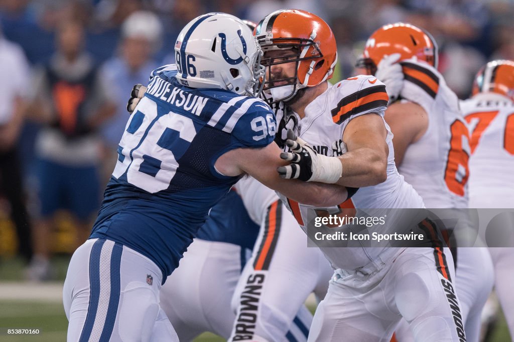 NFL: SEP 24 Browns at Colts