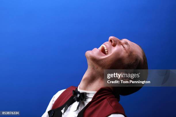 Figure skater Jason Brown poses for a portrait during the Team USA Media Summit ahead of the PyeongChang 2018 Olympic Winter Games on September 25,...