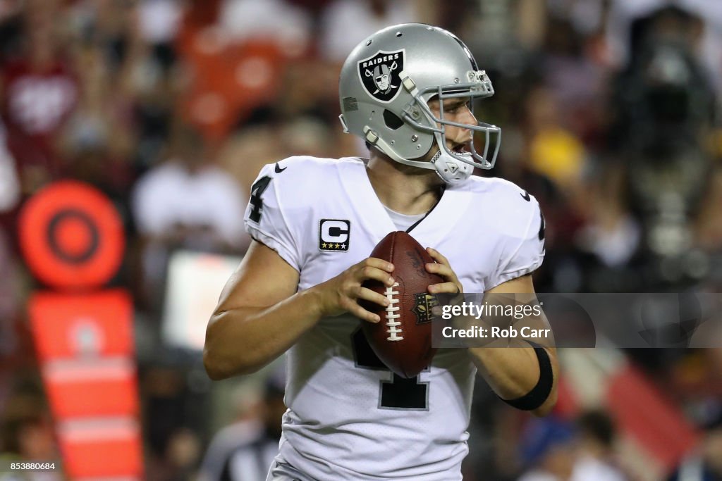 Oakland Raiders v Washington Redskin