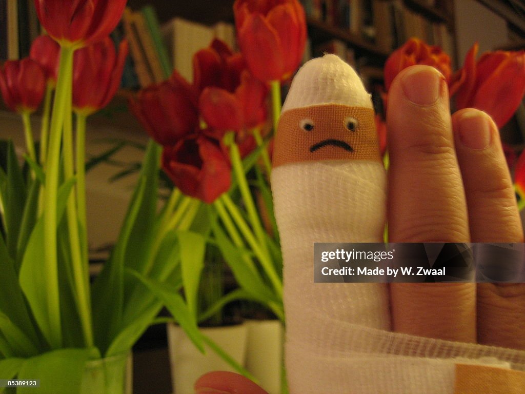Sad finger