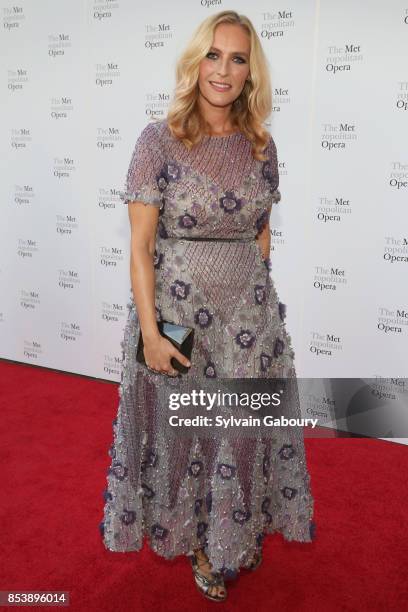 Keren Craig attends Metropolitan Opera Opening Night Gala at Lincoln Center on September 25, 2017 in New York City.