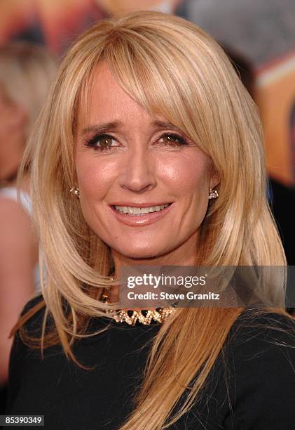 Kim Richards arrives at the Los Angeles premiere of "Race To Witch Mountain" at the El Capitan Theatre on March 11, 2009 in Hollywood, California.