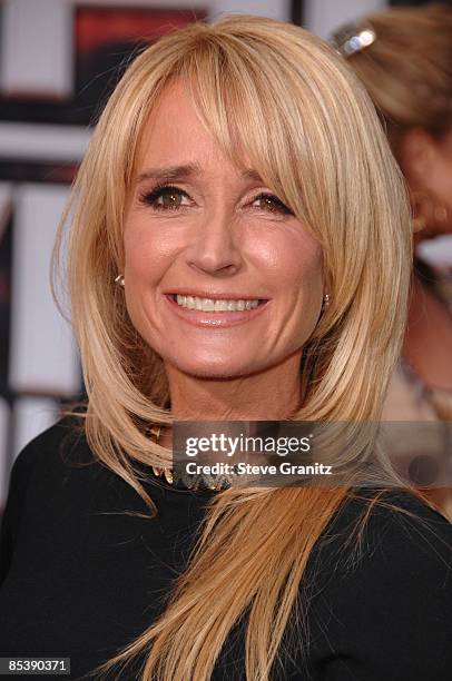 Kim Richards arrives at the Los Angeles premiere of "Race To Witch Mountain" at the El Capitan Theatre on March 11, 2009 in Hollywood, California.