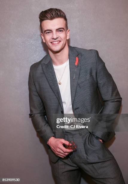 Actor Jonno Davies attends the Off-Broadway opening night of 'A Clockwork Orange' at New World Stages on September 25, 2017 in New York City.